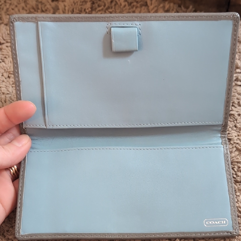Gray Patterned Wallet - Picture 4 of 7
